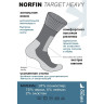 Носки NORFIN T1P TARGET HEAVY р.(42-44) L 303753-03L